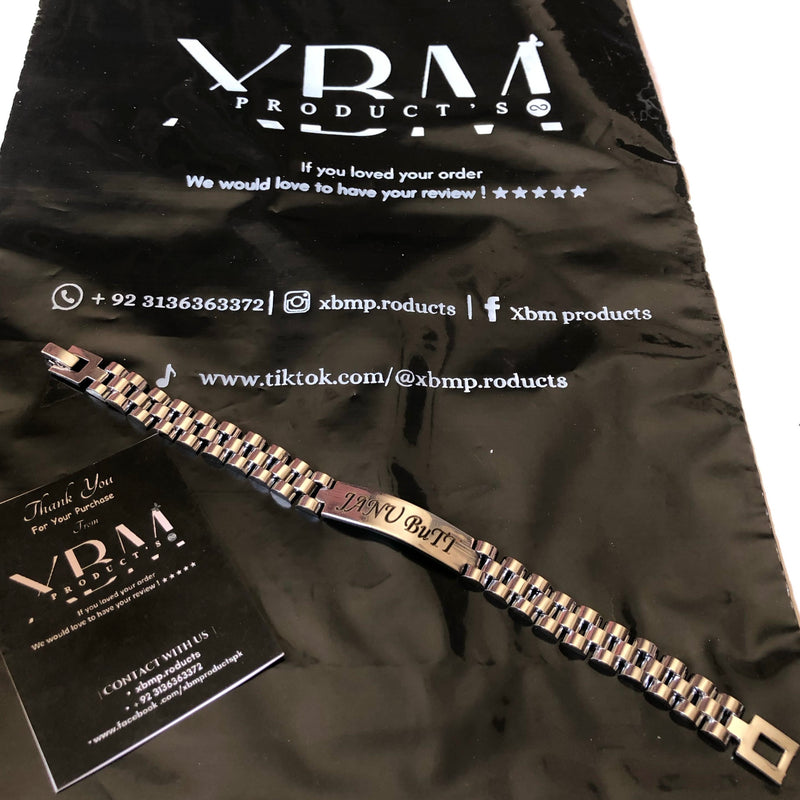 Engraved Rado bracelet