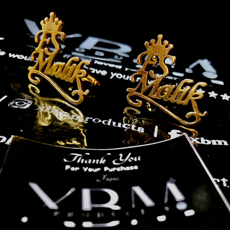 Customized cufflinks