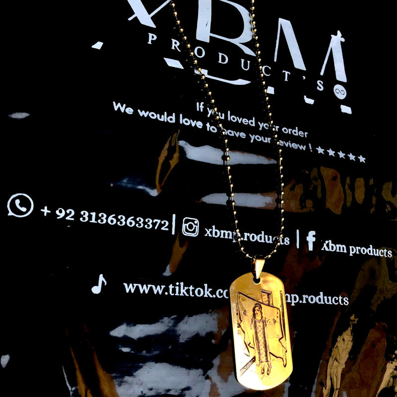 Engraved Dog tag necklace