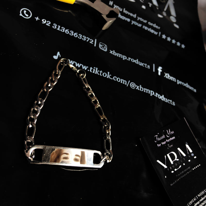 Engraved  hand Bracelet