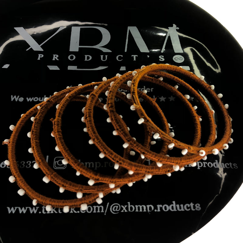 Handcrafted Bangles – Customizable Size & Colors