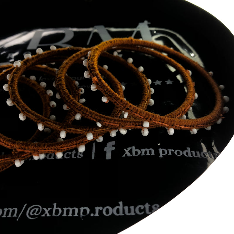 Handcrafted Bangles – Customizable Size & Colors
