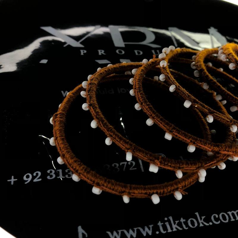 Handcrafted Bangles – Customizable Size & Colors