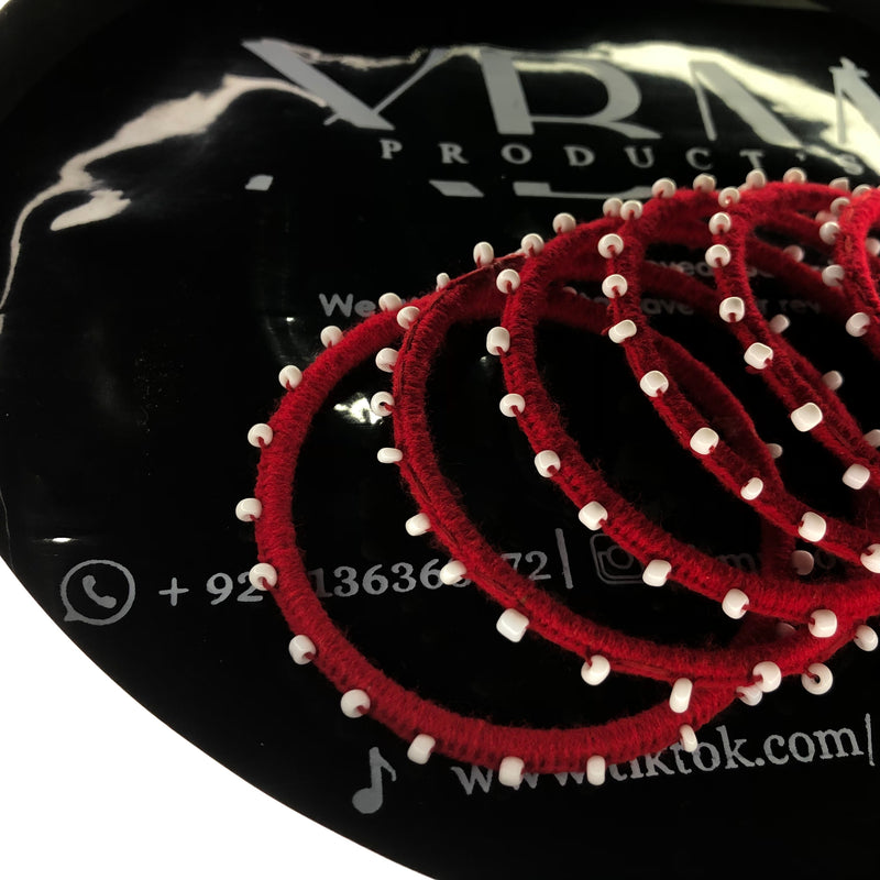 Handcrafted Bangles – Customizable Size & Colors