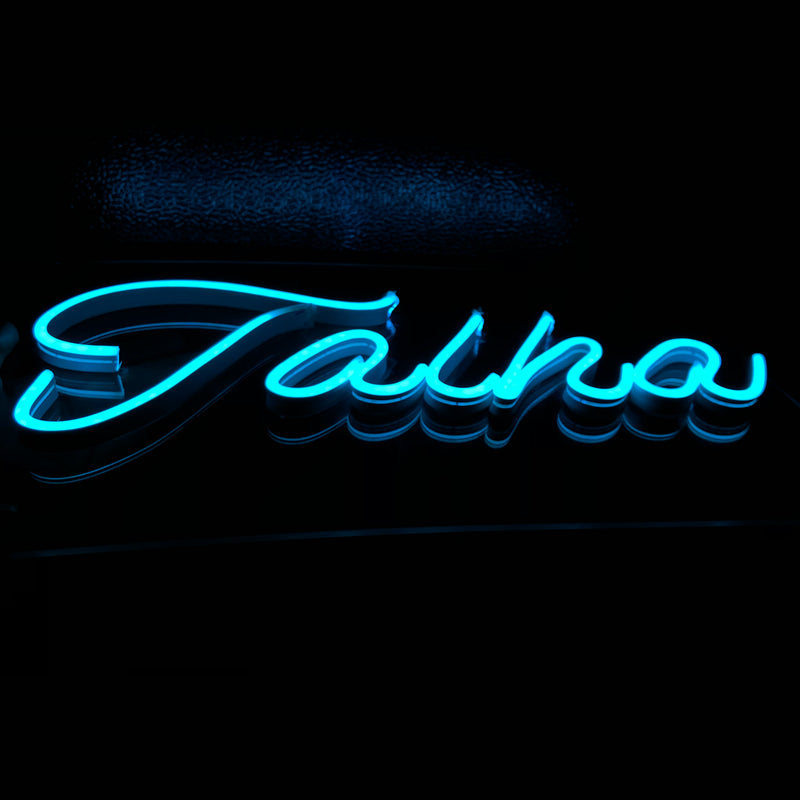 Single Name Custom Neon Sign – Personalized LED Wall Decor
